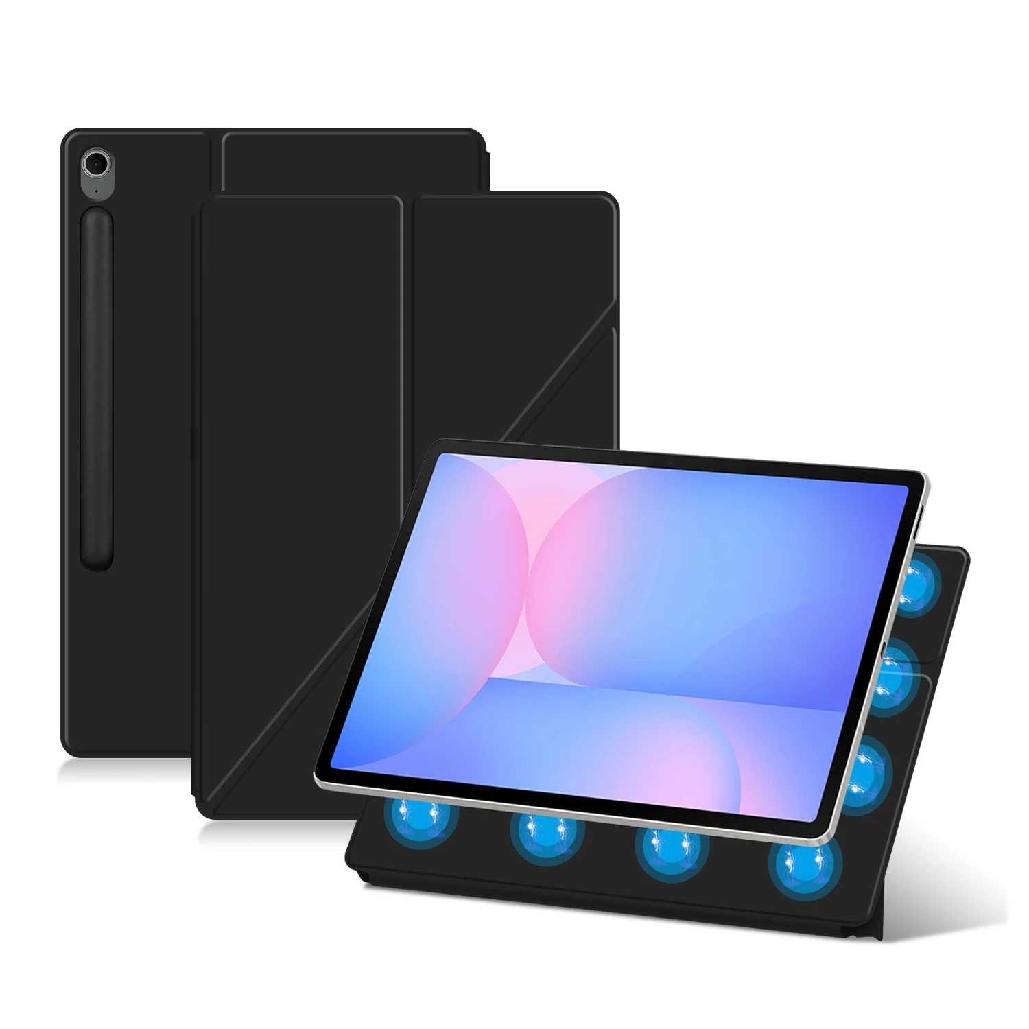 Enhanced Smart Magnetic Tablet Case