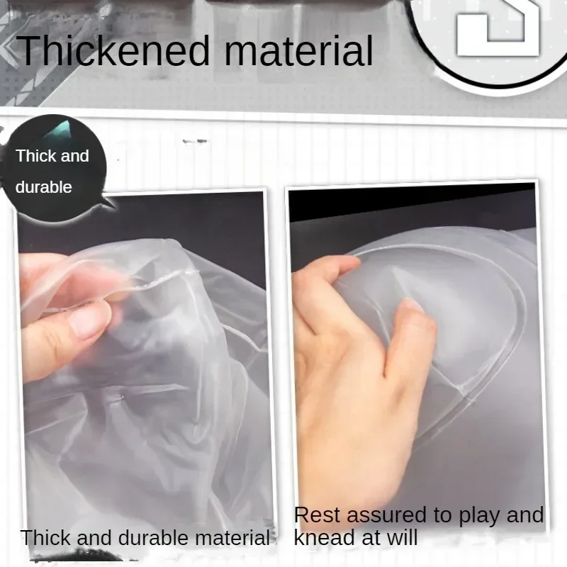 Sex Toys One-piece transparent inflatable gun frame pillow doll men's bed masturbator