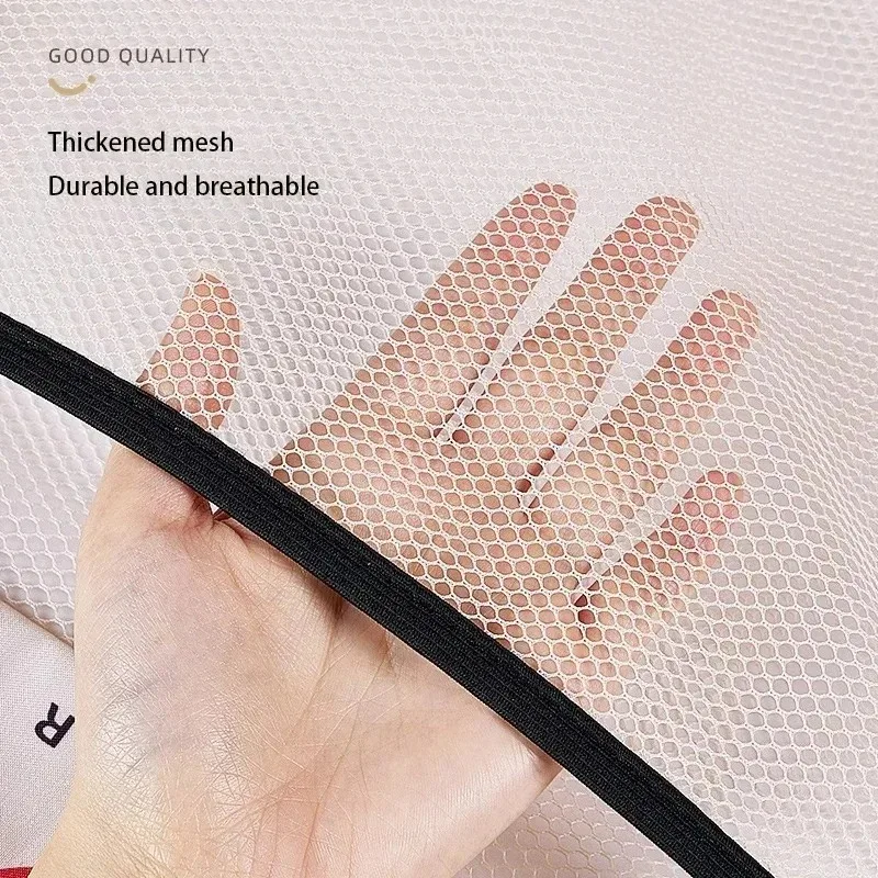 Storage Hanging Bag Breathable Multifunctional Mesh Kitchen Wardrobe Hanging Organizing Bag Socks Bra Underwear Magazine Sorting 6
