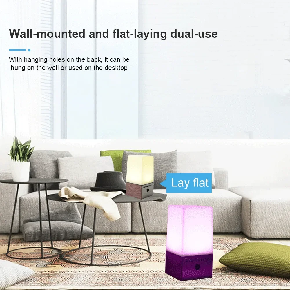 Sideprofil af mini kamera LED lampe