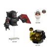 KDL828 Skibidi Toilet Mini Model Brick Suspended Toilet Man MOC Puzzle Assemble Action Figure Building BlocksToys Birthday Gifts 3