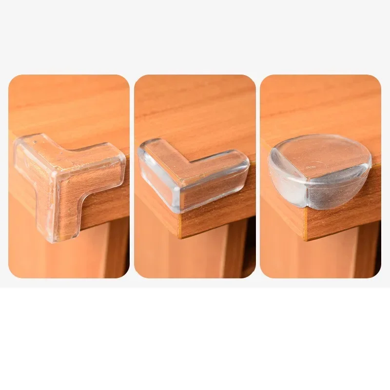 Silicone Table Corner Protector Table Edge Protector Baby Safety Corner 4/10/20pcs