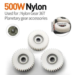 Enhanced E - Bike Planetary Gear Bearing Hub Clutch Kit, 36T Nylon 608 Ball Bearing (Nylon Gear 500W)