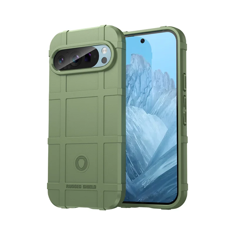 Shockproof Rugged Shield Matte TPU Protective Phone Case