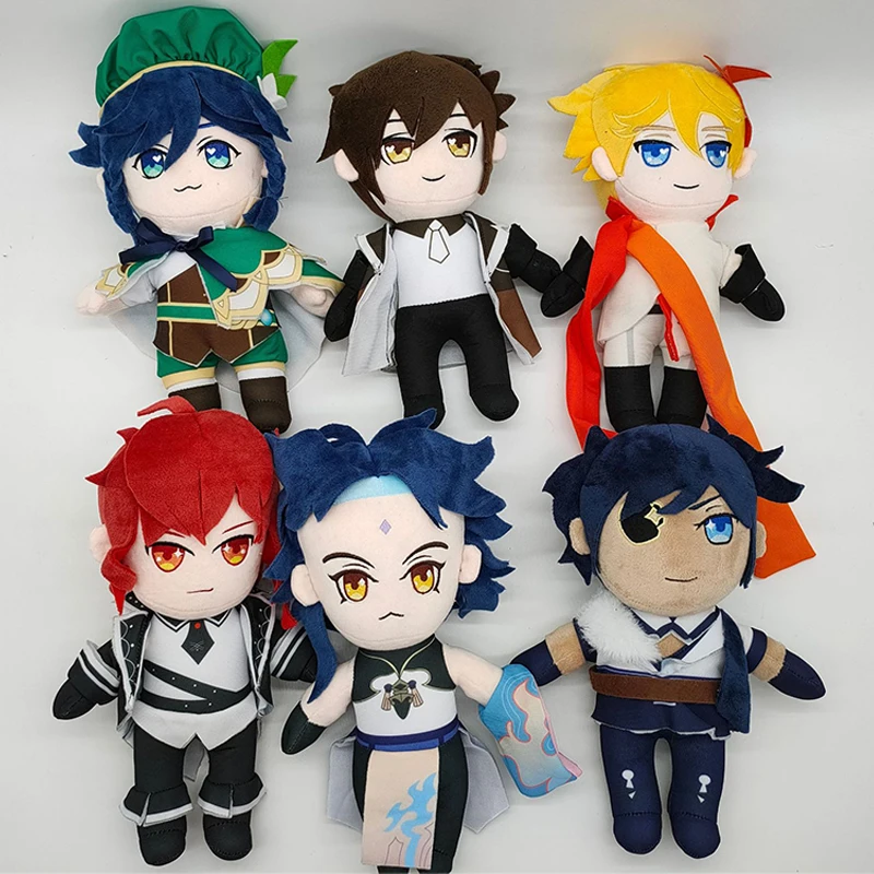 

Аниме Genshin ударная плюшевая игрушка Kaveh Morax Zhong Li Xiao Hu Tao Plushie куклы Ayato игра милая мягкая набивная Подушка подарок для детей