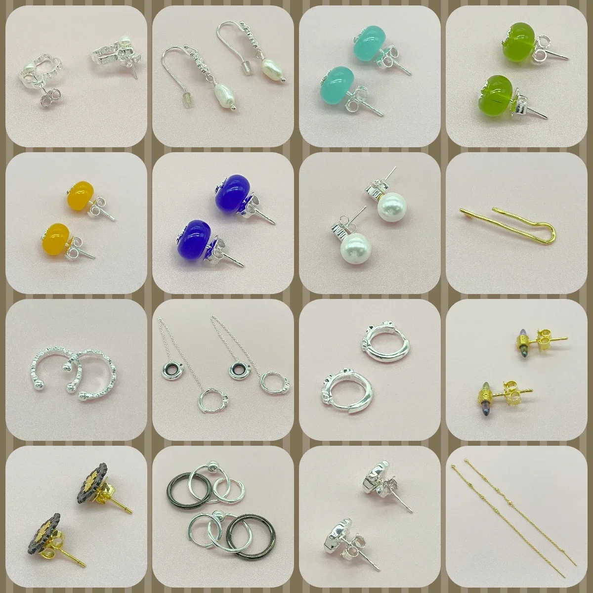 Женские серьги из серебра 925 пробы, с жемчугом