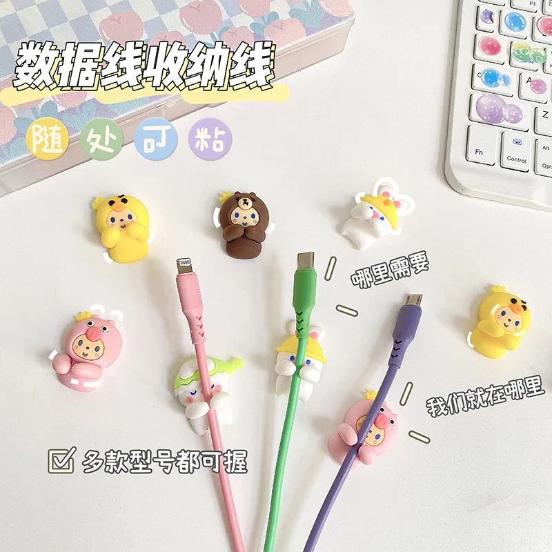

Self-Adhesive Wall Decoration Hook Creative Silicone Key Hanger Hook Home/Office Data Cable Clip Wire Desk Organizer Wall Hooks