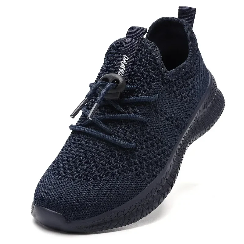 

Damyuan Children Casual Shoes Boys Sports Shoes Breathable Sneaker Mesh Kids Anti Slip Black Running Footwears Tenis Masculino