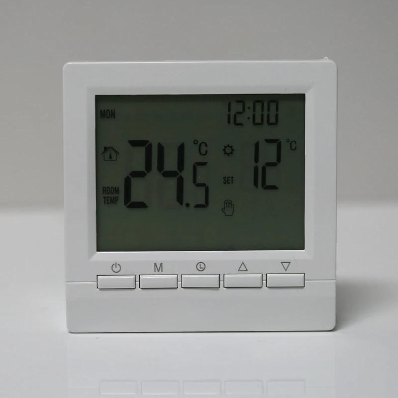 Digital Gas Boiler Thermostat 3A Weekly Programmable Room Temperature Controller
