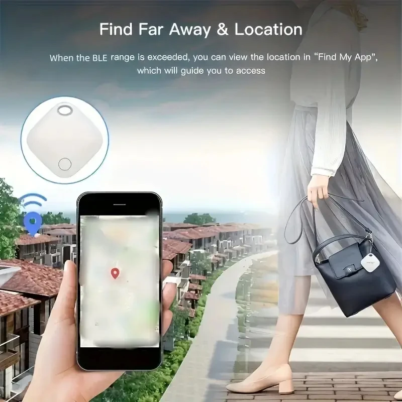 Smart Tag GPS Position Tracker Kid Key Tracker Finder Device Dedicated Locator Apple Airtag Apple Find My App IOS