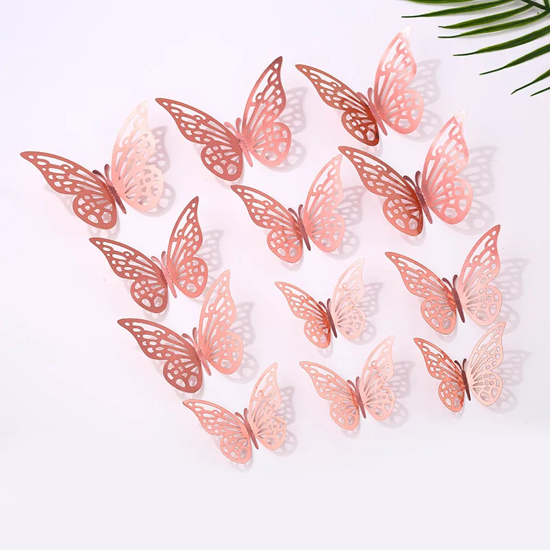 Butterfly Cake Toppers - Assorted Colors for Celebrations and DIY Decor