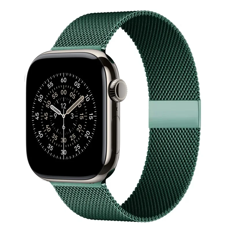 Elegant Milanese Loop Watch Strap - Stainless Steel Mesh Bracelet