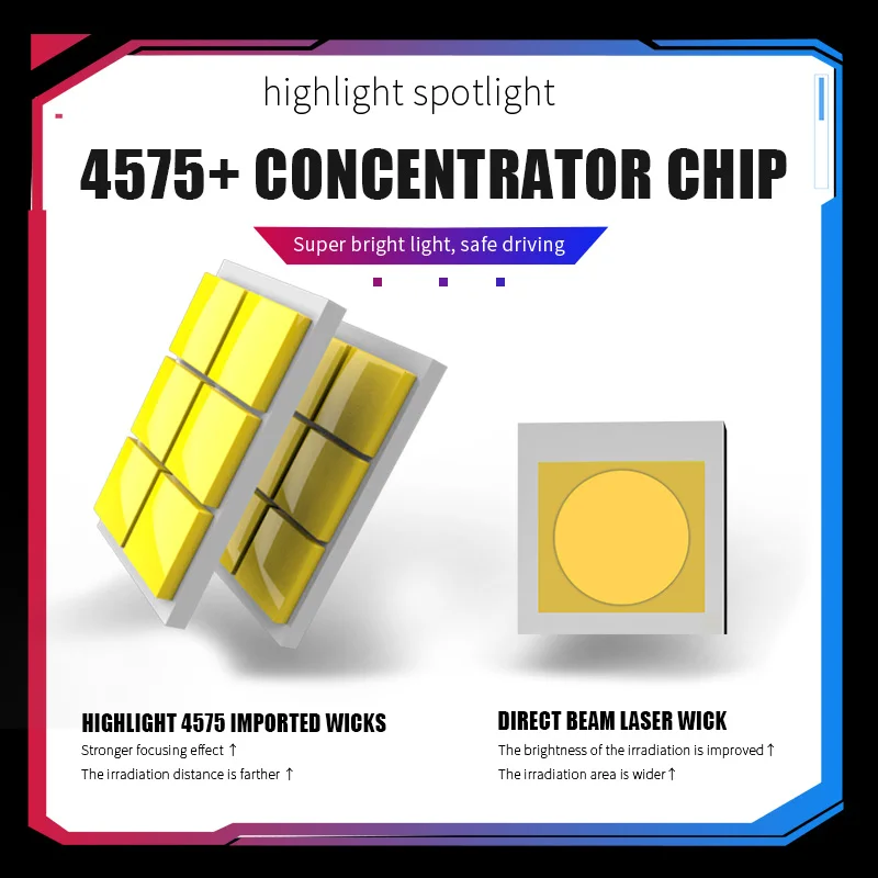 KEVANLY H4 LED 헤드라이트 글래스 프로젝터 렌즈 이중 구리 튜브 CANBUS 4575 CSP 초고휘도 6500K 터보 팬 9003/HB2 자동차용