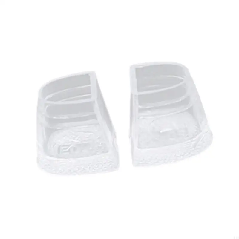 2 PCs Silikon -Fersen -Stopper High Heel -Beschützer Fersenspaer Fersenkappen Lateinische Stilettos Tanzabdeckung für Frau Frau – Detail 8