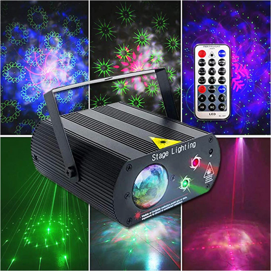 Laser LED Water Pattern Light Water Wave Pattern Rendering Atmosphere Makes People Feel More Relaxed Suitable For Cleaning Bars