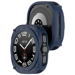 Shockproof Protective Case Cover with Screen Protector (Deep blue)