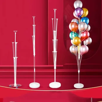 1 Set Of Table Float Balloon Stand Birthday Party Decoration Baby Bath Wedding Balloon Stand Party Supplies Balloon Accessories 1