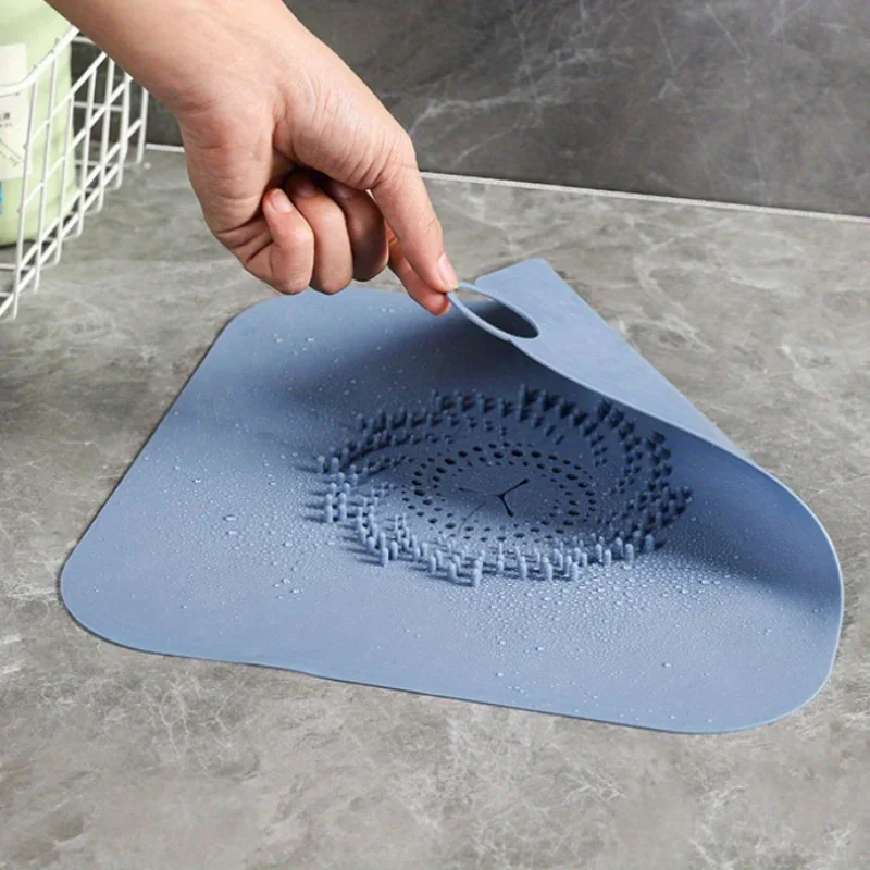 Silicone Floor Drain Cover Household Bathroom Hair Cover Floor Drain Sealing Plug silicone floor drain cover floor drain cover plug stopper