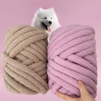 New Teddy Fleece Lamb Fleece Braided Thread Core Gauze Strip Thick Cloth Strip DIY Bag Thread Bulk Yarn Wool Yarn 1kg 1