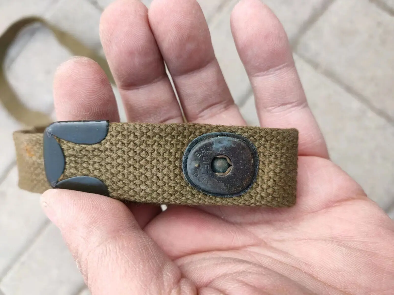 Genuine Original OLD WW2 US ARMY M1 CARBINE RIFLE ARMY BODY SHOULDER SLING