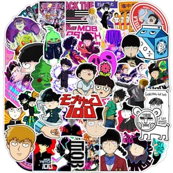 Anime Mob Psycho 100 Waterproof Sticker Collection - DIY Skateboard & Laptop Decals (50PCS)