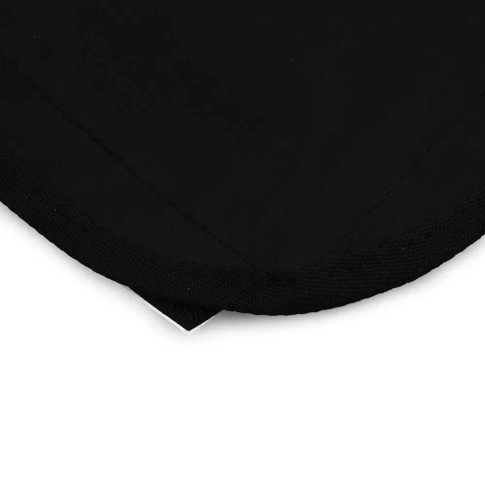 

High Quality Practical To Use Replacement Shade Cover RV Door 16x25in Accessories Black Blackout Camper Privacy