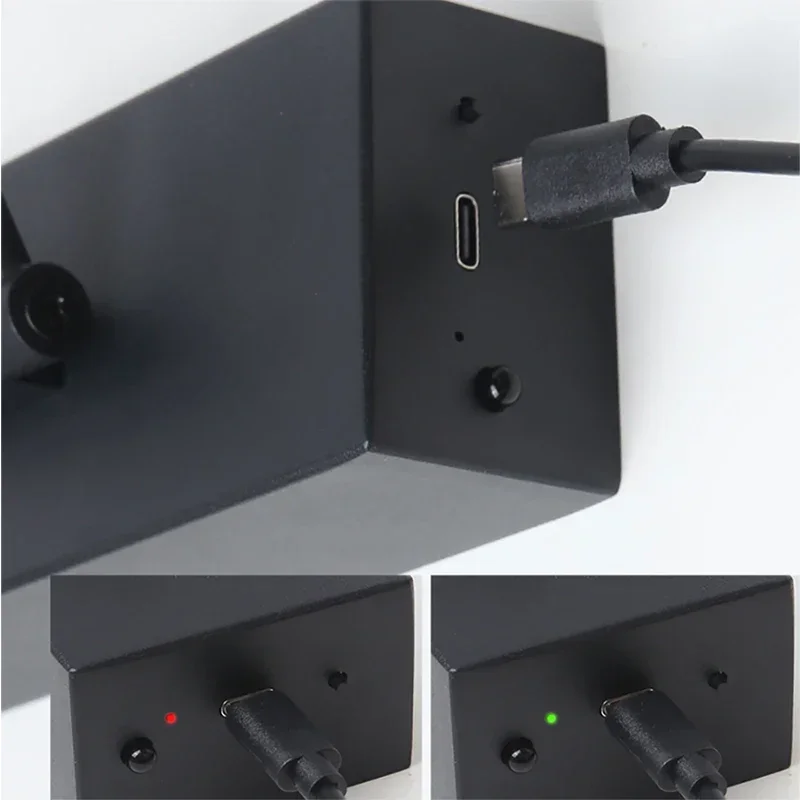 Rechargeable LED Mirror Front Lights Smart Remote Control Push Button Switch Lamps Bathroom Bedroom Vanity Home Lighting