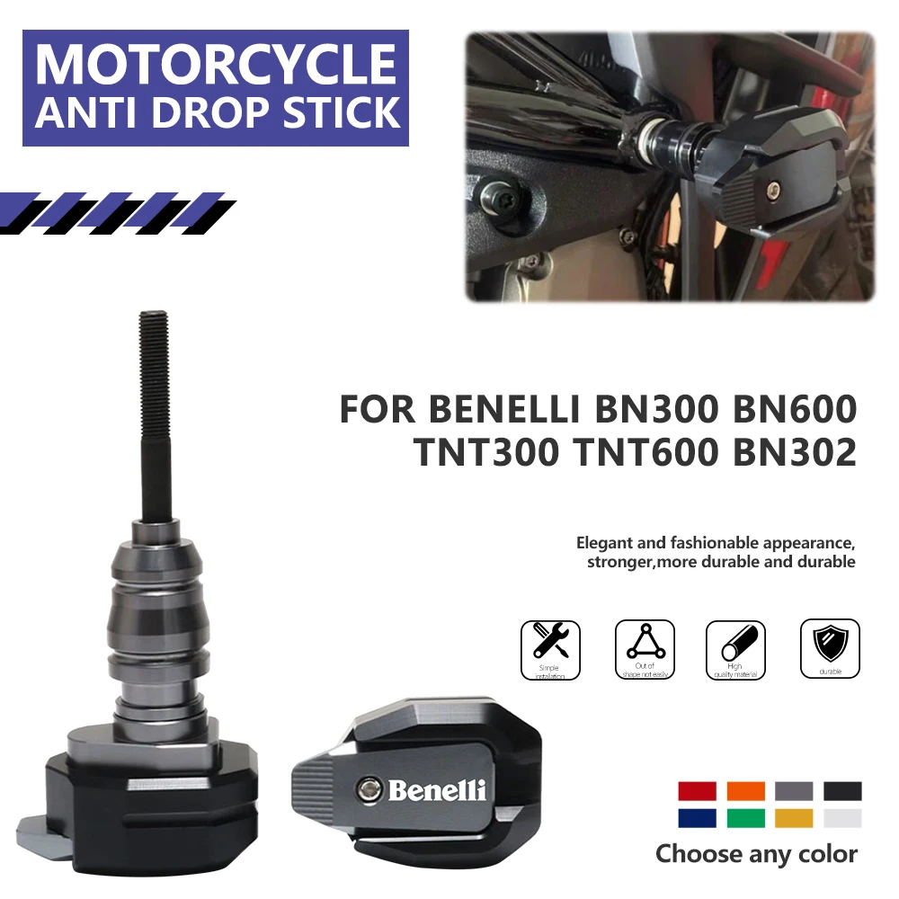 

Motorcycle Handlebar Anti Drop Plug For Benelli BN300 BN600 BN302 TNT300/600 Bar End Weights CNC Aluminum Alloy Modified