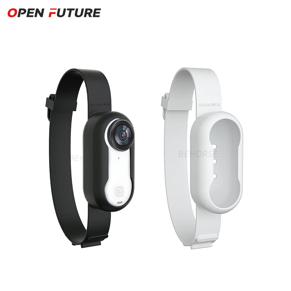 

Sunnylife Silicone Strap For Insta360 GO 3 Sports Expansion Strap Silicone Protective Case Mounted Wrist Strap Backpack Strap
