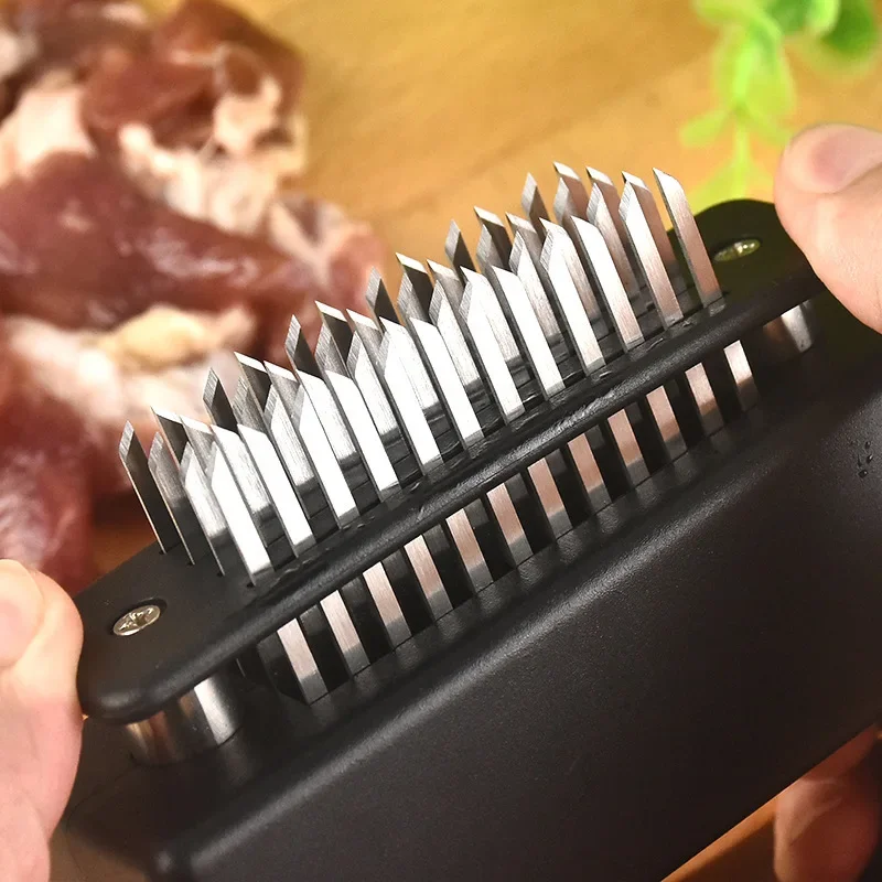 Meat Tenderizer Steel Needles Meat Tenderizer Steak Softener Hammer Pounder Kitchen Gadgets Cooking Tools meat tenderizer