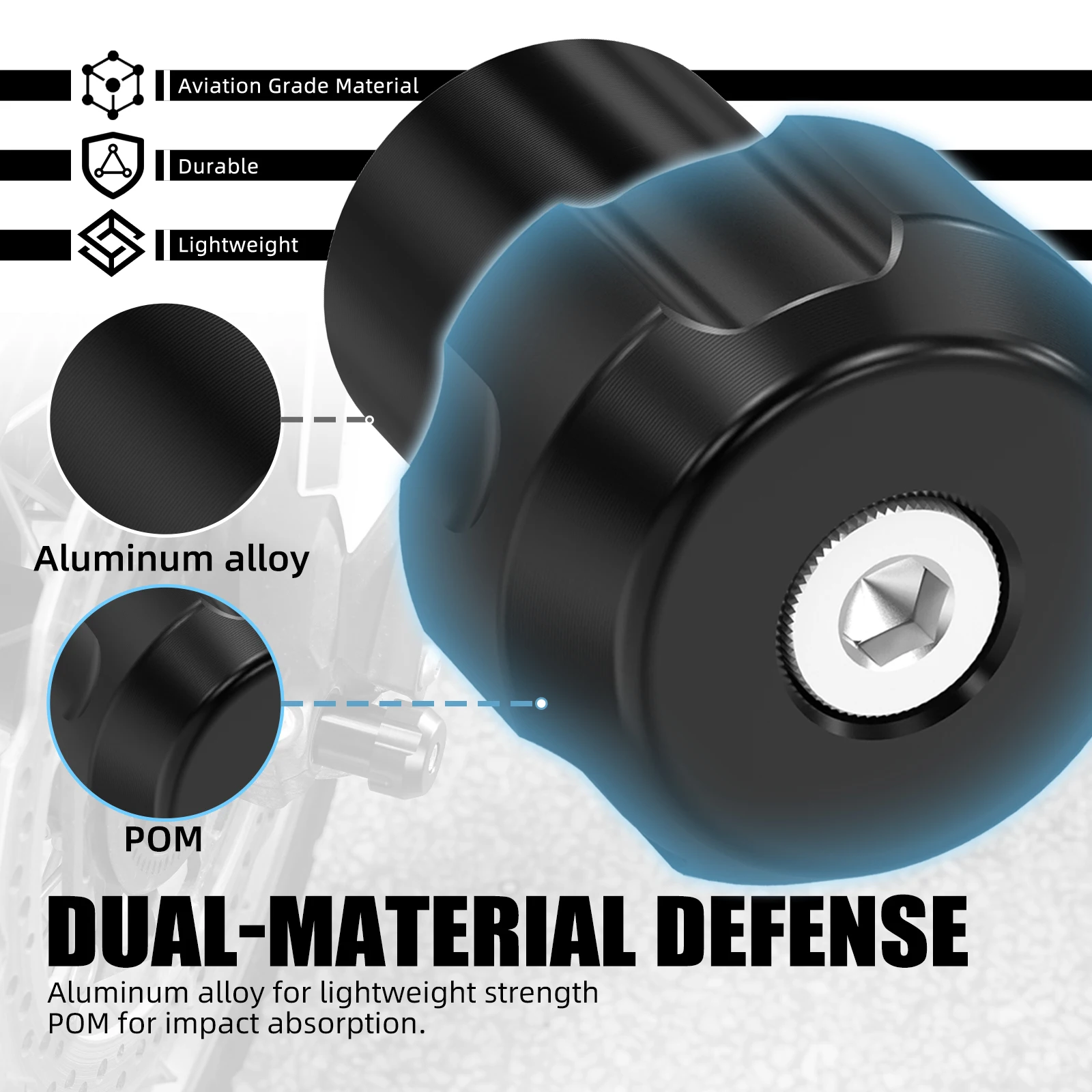 혼다 아프리카 트윈 CRF1100L 아프리카 트윈 2020-2024 프론트 휠 포크 슬라이더 크래시 가드 낙하 보호용 NICECNC