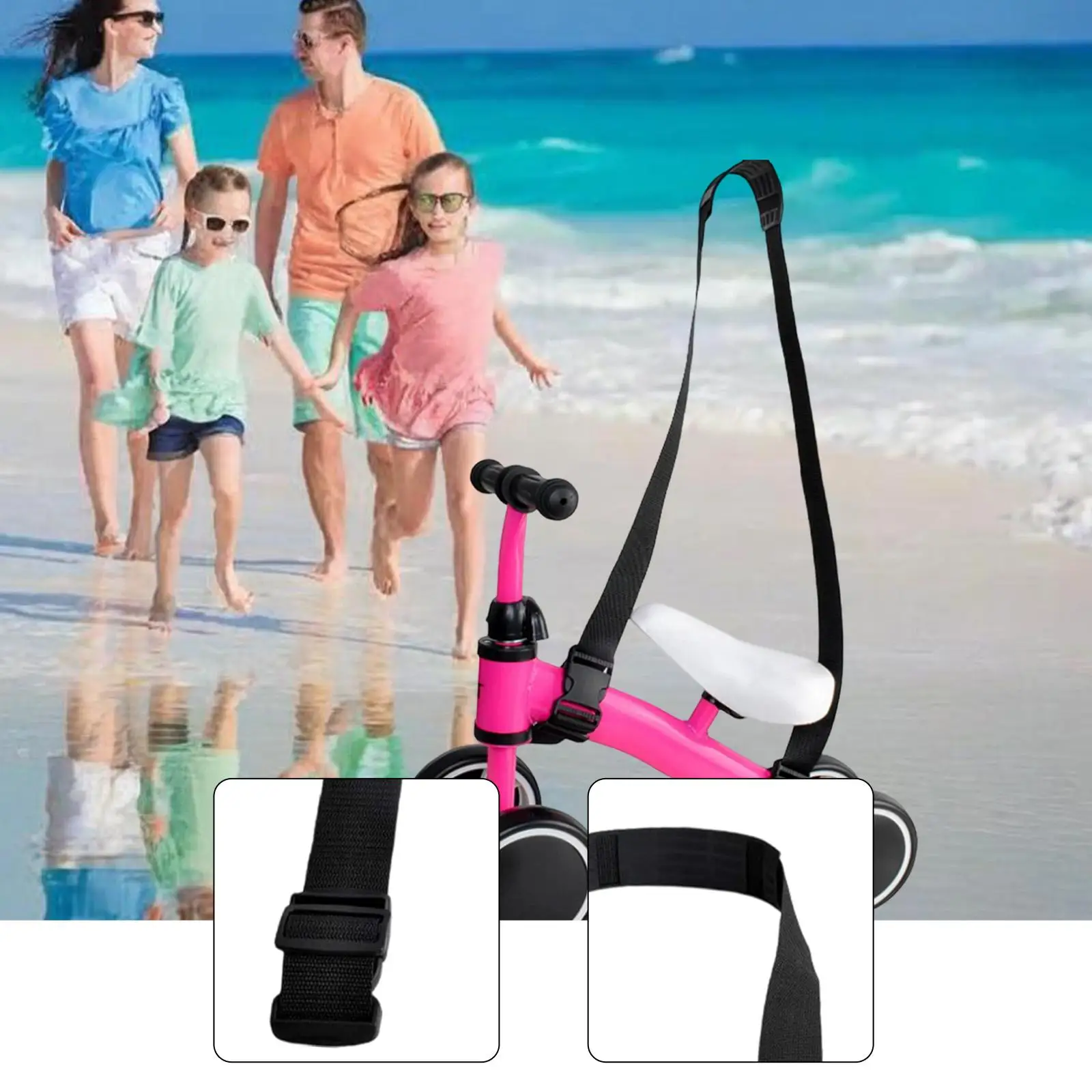 Scooter Shoulder Strap Convenient Portable Anti Slip Beach Chair Carry Strap Multipurpose Carrying Strap for Picnic Outdoor
