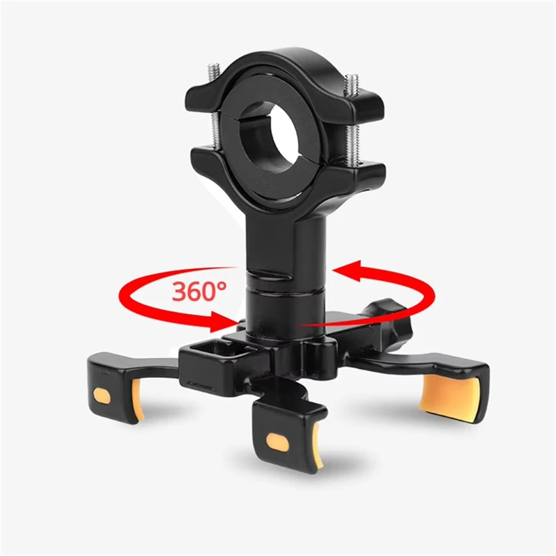 Aluminum 360° Rotating Adjustable Handlebar Phone Holder