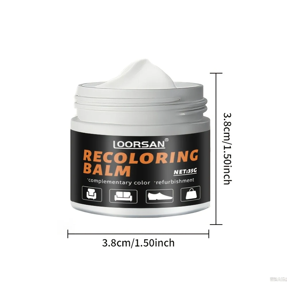 35g White Shoe Scratch Repair Paste Professional Grade Color Restorer for Sneakers Boots & Leather Shoes Restore Original Color