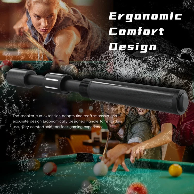 Telescopic Pool Cue Extension Pool Cue Extension Adjustable Cue Extension For Outdoor Billiards 2