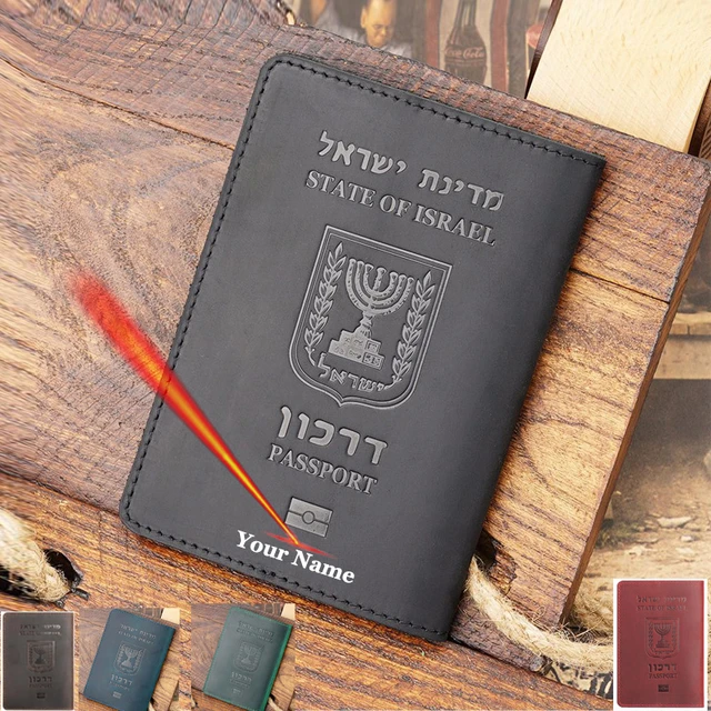 Personalized Luxury Passport Covers With Name Travel Document 