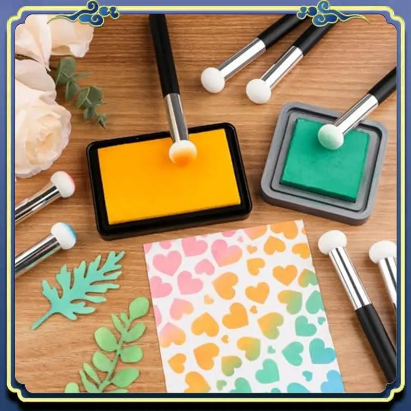 20Pcs/Pack Sponge Applicators, Mini Paper Pouncers For Card Making,Blending Card Making Crafting Tools, For Inking Needs Durable