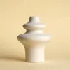 CAPRION Ceramic Vases Home Decor Nordic Room Modern Art Decoration Accessories Desktop Minimalism for Dried Flower Pampas Grass 1