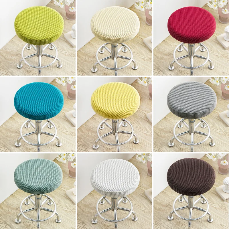 Fleece Stool Seat Cover Fleece Bar Stool Cover Fleece Chair Cover