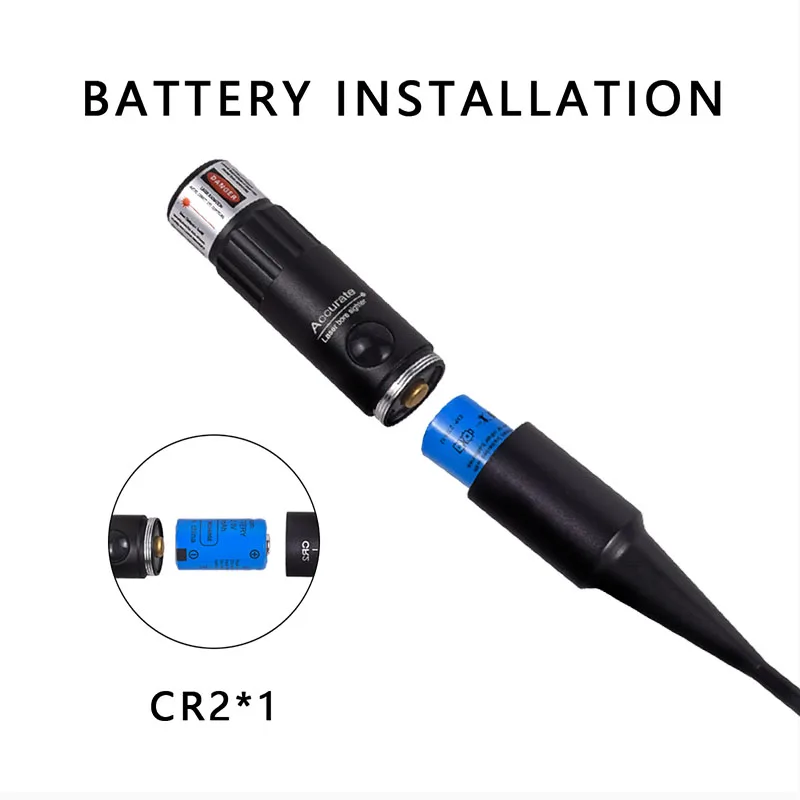 Red Dot Laser Bore Sighter Calibration Laser Scope Kit for 0.17-0.78 Caliber Collimator Calibrator with 9 Adapters charger
