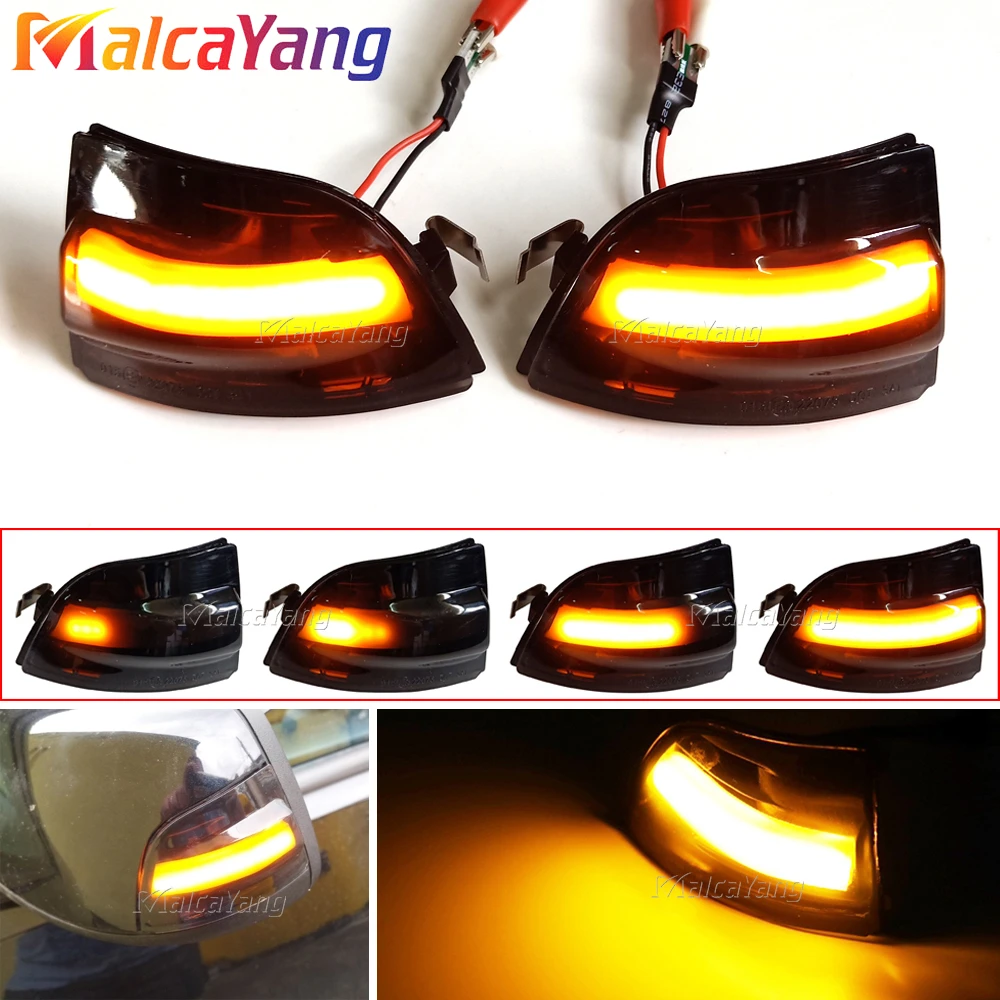 For Ford Focus 2 MK2 2004 2008 C MAX Dynamic Turn Signal Light LED Side  Wing Rearview Mirror Sequential Indicator Blinker Lamp| | - AliExpress