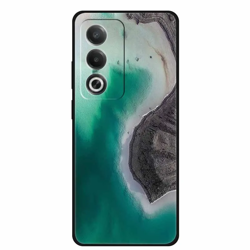 Marble Pattern Soft Silicone Phone Case - Fashionable TPU Back Protector Cover