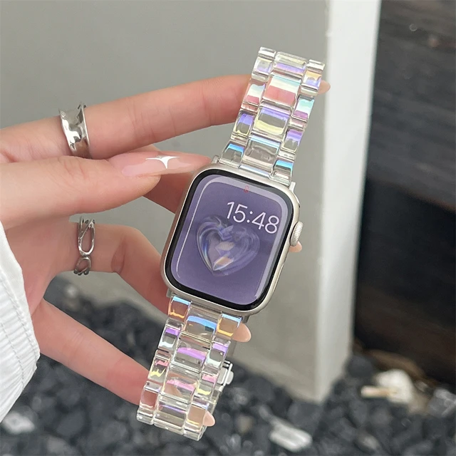Bracelets Apple Watch Rainbow  Apple Watch Rainbow Watchband - New Apple  Watch Band - Aliexpress