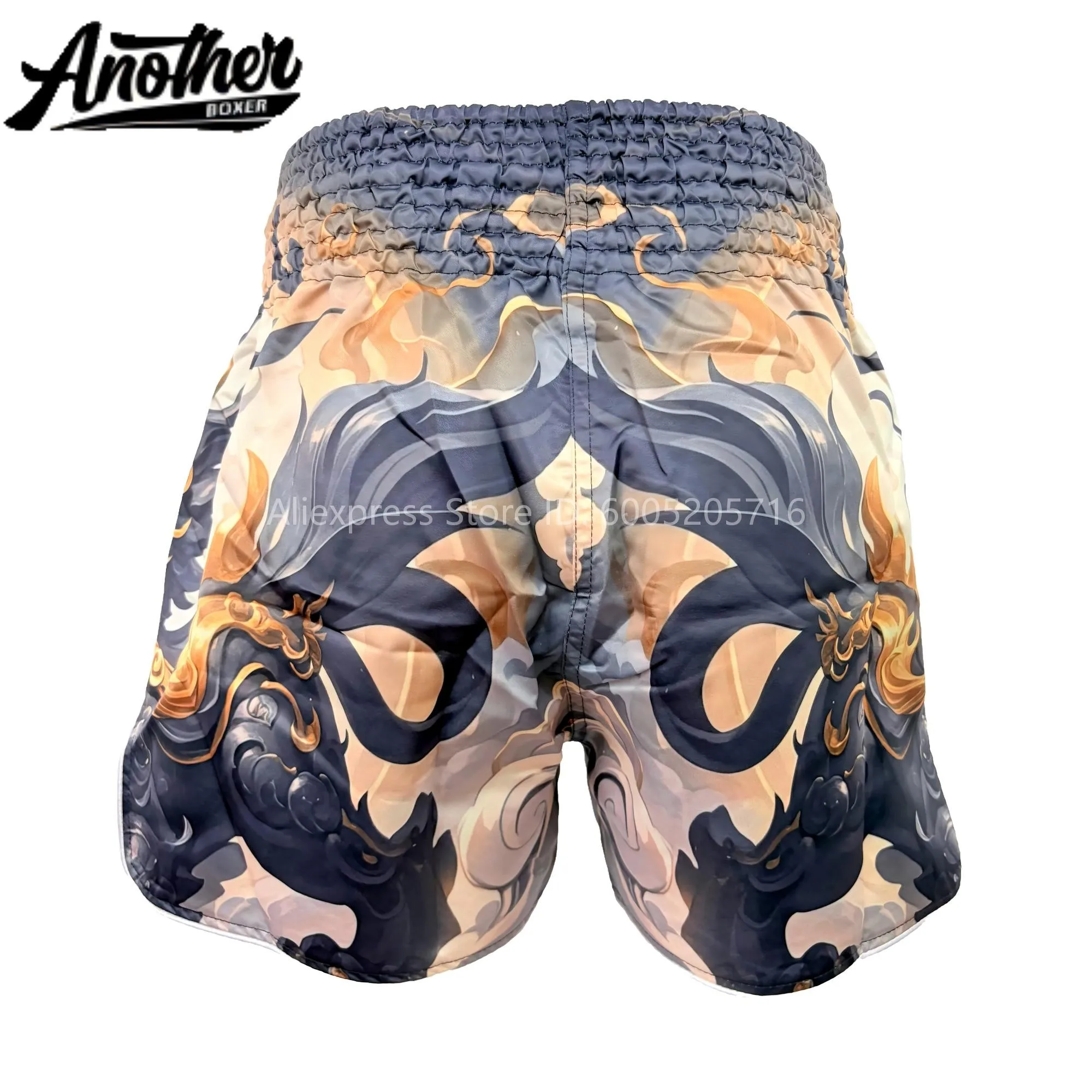 ANOTHERBOXER MMA 반바지 트렌디한 스트리트웨어 복싱 파이트 반바지 남녀 격투선수를 위한 킥복싱 훈련 및 대회용 의류