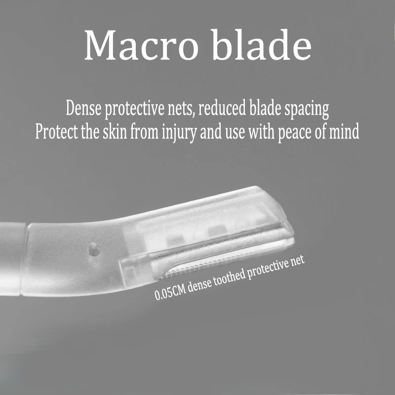 Eyebrow Trimmer Ladies Eyebrow Knife Razors Professional Scissors Facial Blades for Women Shaver Beauty Tools XM03