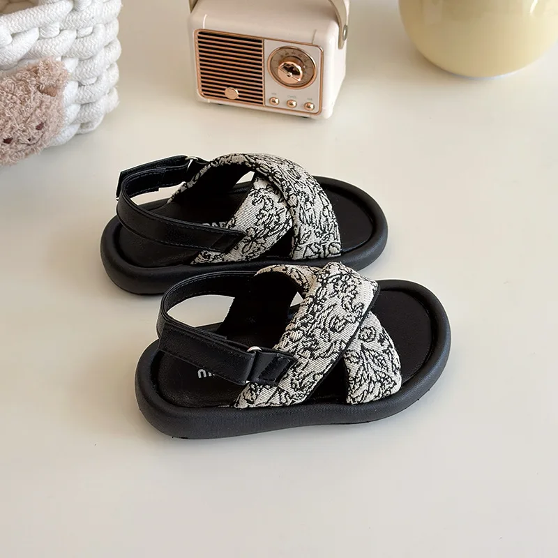 Girls Summer Sandals Soft Anti Slip Beach Shoes