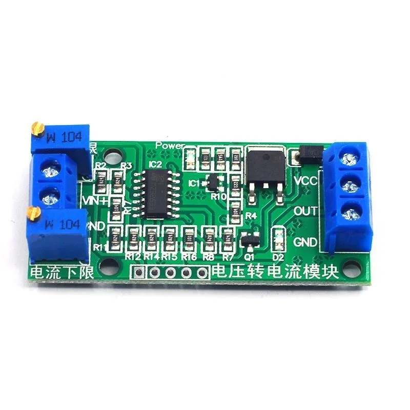

1PCS Linear Conversion Voltage to Current Transmitter Signal Module 0-5V to 4-20mA