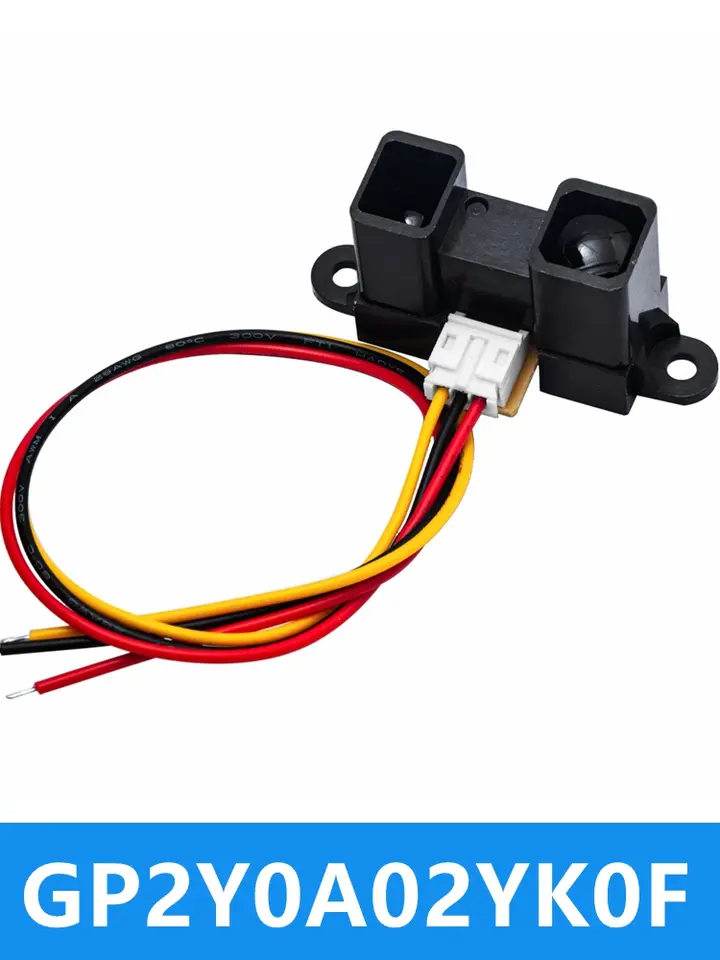 GP2Y0A21YK0F and GP2Y0A02YK0F Infrared Distance Sensors – 100% New, 10-80cm and 20-150cm Range, Includes Wiring image 7