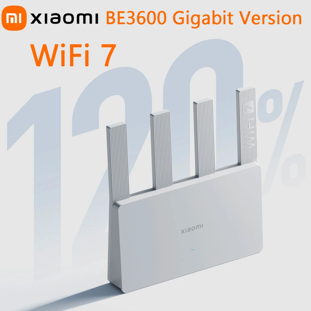 Xaomi Gigbyte Router Xiaomi Router BE3600 Gigabit Version WiFi 7 2.4G/5.0GHz Dual-Band ...
