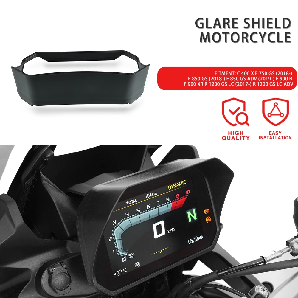 

FOR BMW F750 GS F 850GS ADV 900 R/XR F 750 750GS Motorcycle Glare shield Instrument Sun Visor Protector 2019 2020 2021 2022 2023